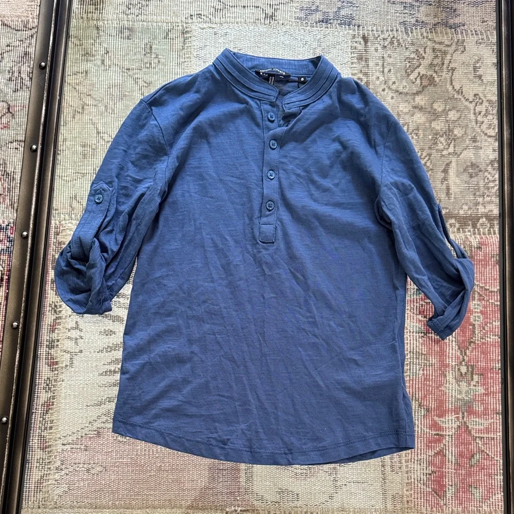 Boys Blue Antony Morato Henley Shirt
